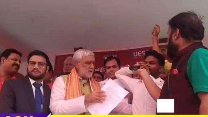 बक्सर: विधायक का बड़ा बयान, सांसद के रोजगार वाली कंपनी को बताया मानव तस्कर