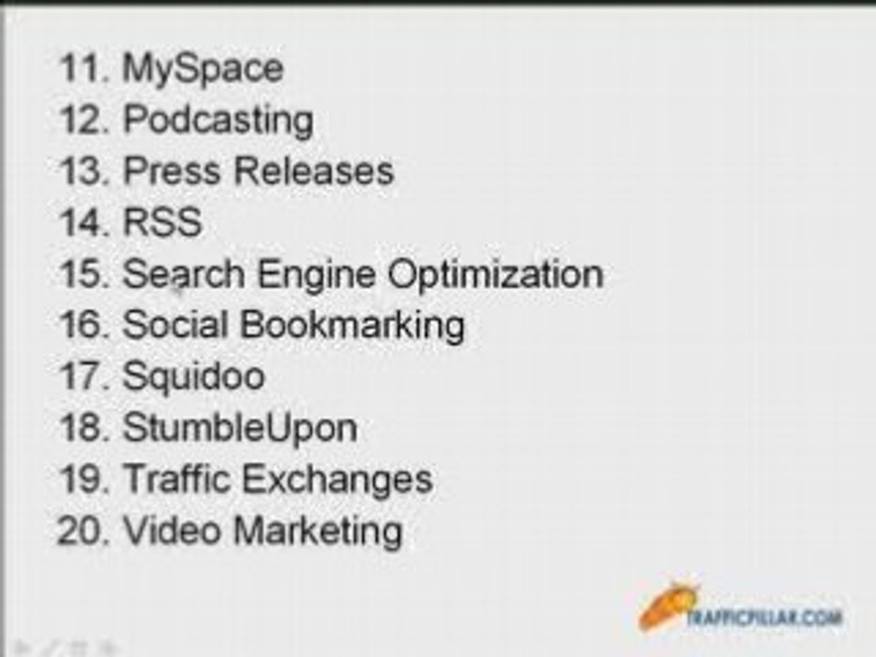 23 Free Ways To Generate Massive Traffic