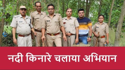 रामपुर: अवैध शराब बनाने के लिए छिपाकर रखी गई सैकड़ों लीटर लहन की गई नष्ट