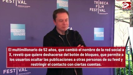 Elon Musk quiere eliminar el botón de bloqueo en Twitter