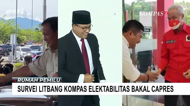 Simak! Hasil Survei Litbang Kompas Elektabilitas Bakal Capres