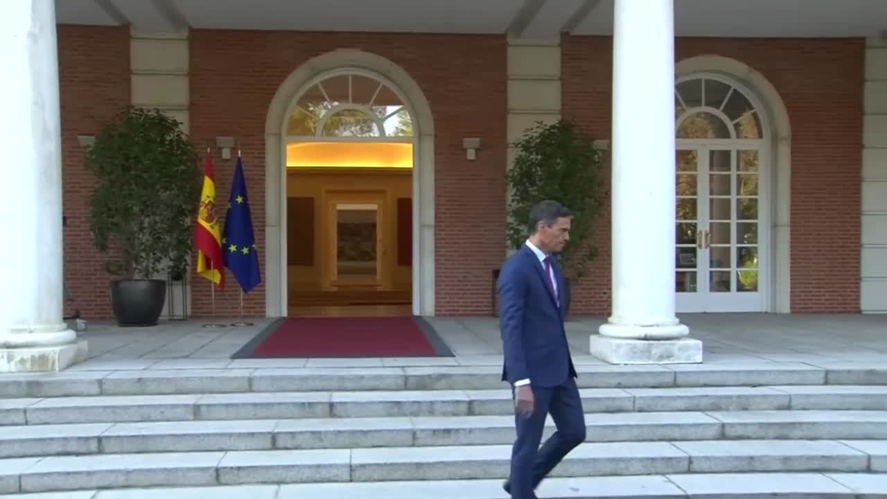 Recepción de Pedro Sánchez a las campeonas del Mundo