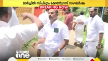 'പോടാ, വിട്ടോ വിട്ടോ..';  A.C മൊയ്തീന്‍റെ വീട്ടിലേക്ക് കോൺഗ്രസ് പ്രവർത്തകർ നടത്തിയ മാർച്ചിൽ സംഘർഷം