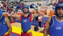 EDİRNE - 6. Açık Balkan Wushu Kung Fu Şampiyonası'nda kupayı Türkiye Milli Takımı aldı
