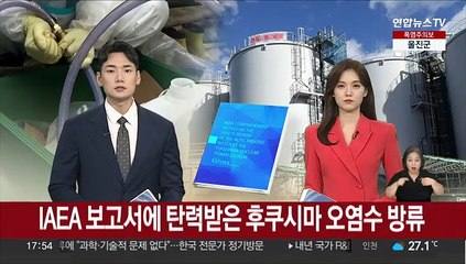 IAEA 보고서에 탄력받은 후쿠시마 오염수 방류