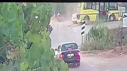 Bursa'da 2 kişinin öldüğü kaza kamerada