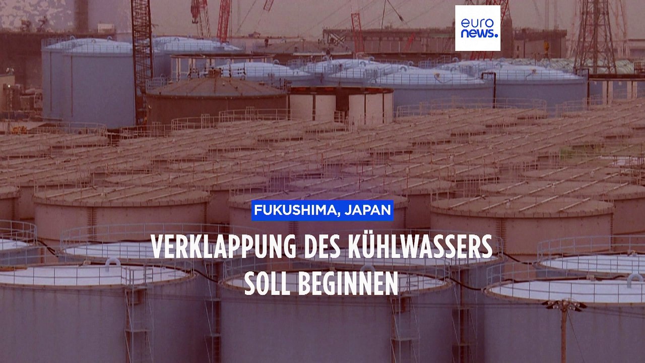 Atomruine Fukushima: Japan beginnt mit Verklappung von Kühlwasser