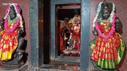 Muppandal ஆலமூடு அம்மன் கோவிலில் நடைபெற்ற அக்னி சட்டி ஏந்தி கோவிலை சுற்றி வலம் வரும் காட்சி 2023