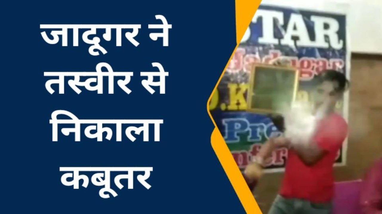 गाजियाबाद: तस्वीर से निकलकर उड़ गया कबूतर, देखने वालों के उड़े होश