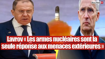 Nous n'hésiteront pas : Lavrov envoi un sévère message à l`OTAN.