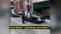 Un agente de tráfico multa a Guardiola y acto seguido le pide una foto: la reacción de Pep es buenísima
