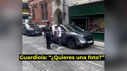 Un agente de tráfico multa a Guardiola y acto seguido le pide una foto: la reacción de Pep es buenísima