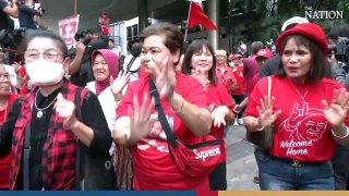 Red-shirt supporters  celebrate Thailand’s 30th Prime Minister, Srettha Thavisin | The Nation