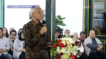 [FULL] Pidato Ganjar di Depan Megawati: Bicara Soal Hilirisasi Hingga Korupsi