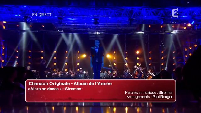 Stromae chante Alors on danse aux Victoires de la Musique 2011