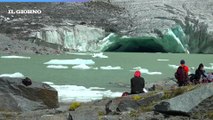 Crisi climatica, il?ghiacciaio di Fellaria in Valmalenco si scioglie a ritmi impressionanti: il video