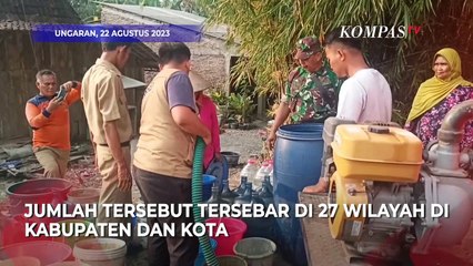 下载视频: Akibat Musim Kemarau 310 Desa di Jawa Tengah Krisis Air Bersih