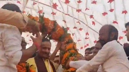 उन्नाव: आल्हा सम्राट लल्लू बाजपेई की स्मृति समारोह में पहुंचे पूर्व उपमुख्यमंत्री