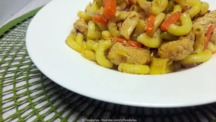 Chicken/Tikka Macaroni | چکن تکہ میکرونی | Recipe by Foodoriya