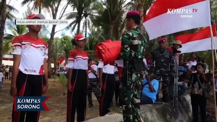 Perayaan Hut Kemerdekaan di Pulau Terluar Indonesia