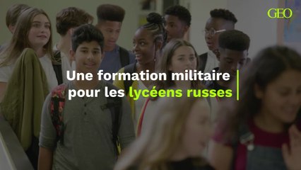 Une formation de pilotage de drones (et à la Kalachnikov) pour les lycéens russes