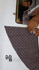 Sleeve design cutting and stitching