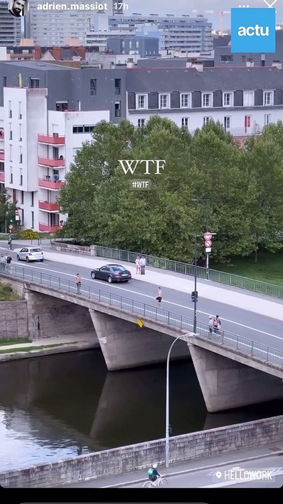 Rennes : un homme plonge dans la Vilaine en sautant d'un pont