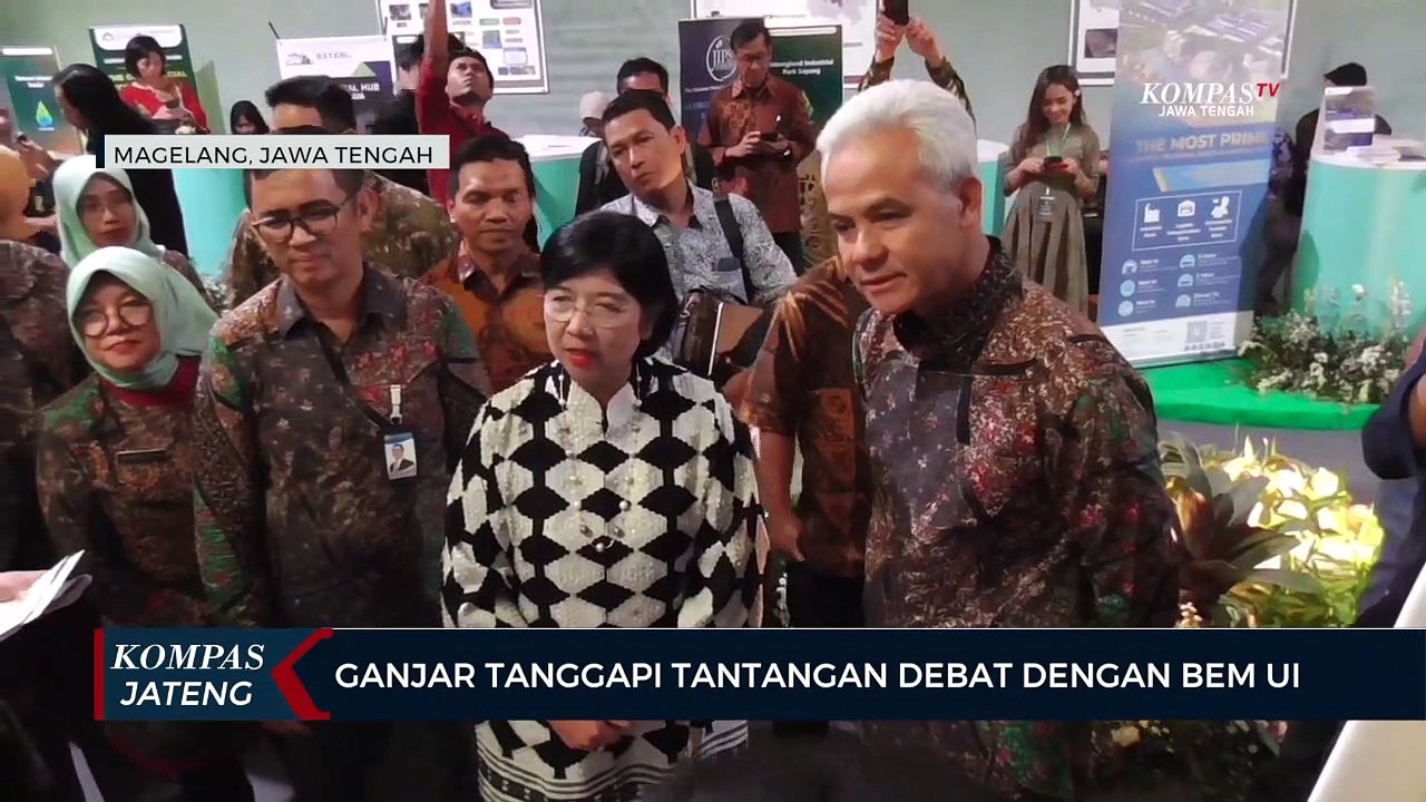 Ganjar Tanggapi Tantangan Debat Dengan BEM UI