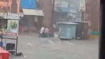 श्योपुर: भारी बारिश के चलते जनजीवन अस्तव्यस्त, सरकार के दावों की खुली पोल
