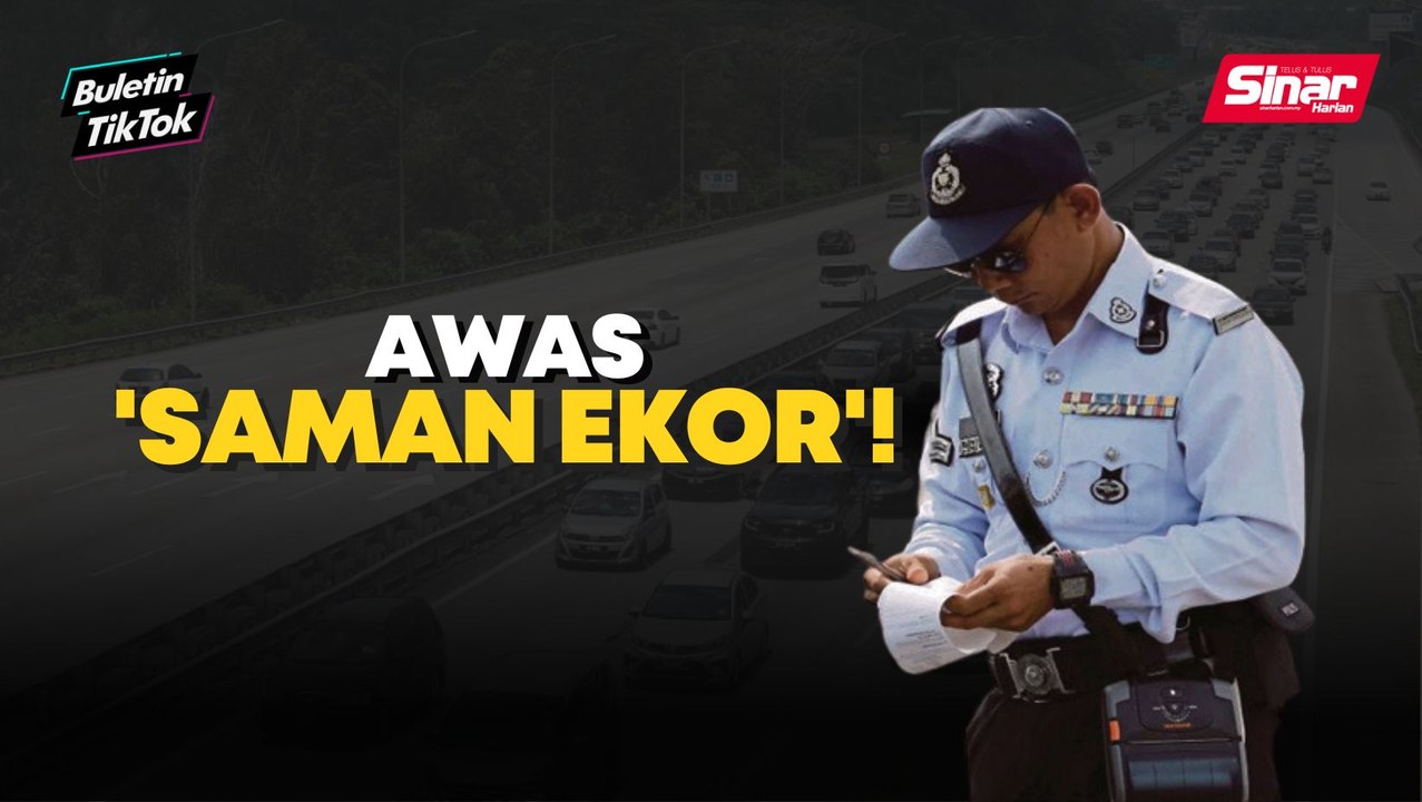 Operasi 'saman ekor' bermula, kompaun dihantar ke rumah