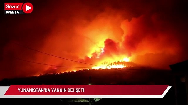 Yunanistan’da yangın dehşeti: Ormanda 18 kişinin cesedi bulundu