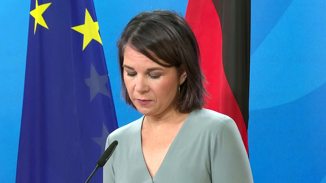 Baerbock verteidigt Drohnen auf Moskau: 'Ukraine hat das Recht sich zu verteidigen'