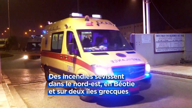 Incendies en Europe : vingt morts en Grèce, les feux bientôt stabilisés en Espagne