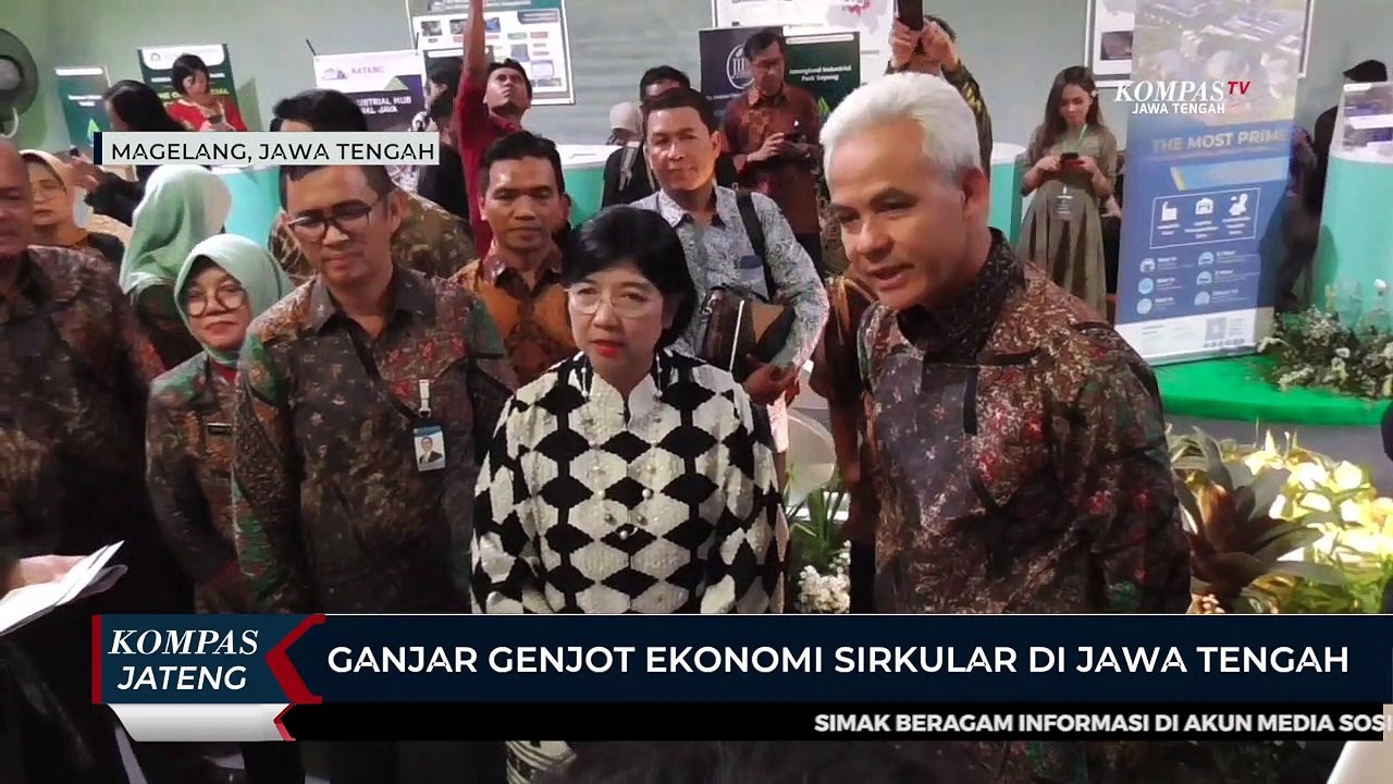 Ganjar Genjot Ekonomi Sirkular Di Jawa Tengah