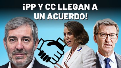 PP y Coalición Canarias llegan a un acuerdo para la investidura de Feijóo