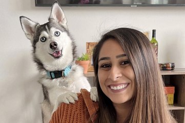 'I taught my dog to speak - and now she can ask my husband to bring my treats'