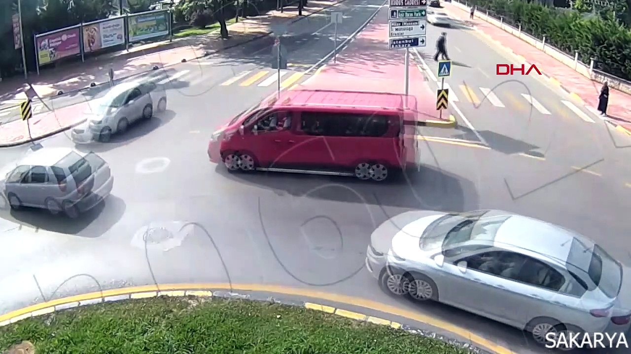 Les accidents de la route survenus à Sakarya au cours du mois dernier se reflètent sur les caméras KGYS