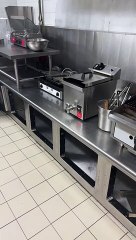 Petite souris dans la friteuse