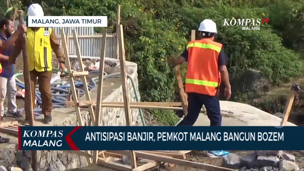 Cegah Banjir, Pemkot Malang Bangun Bozem