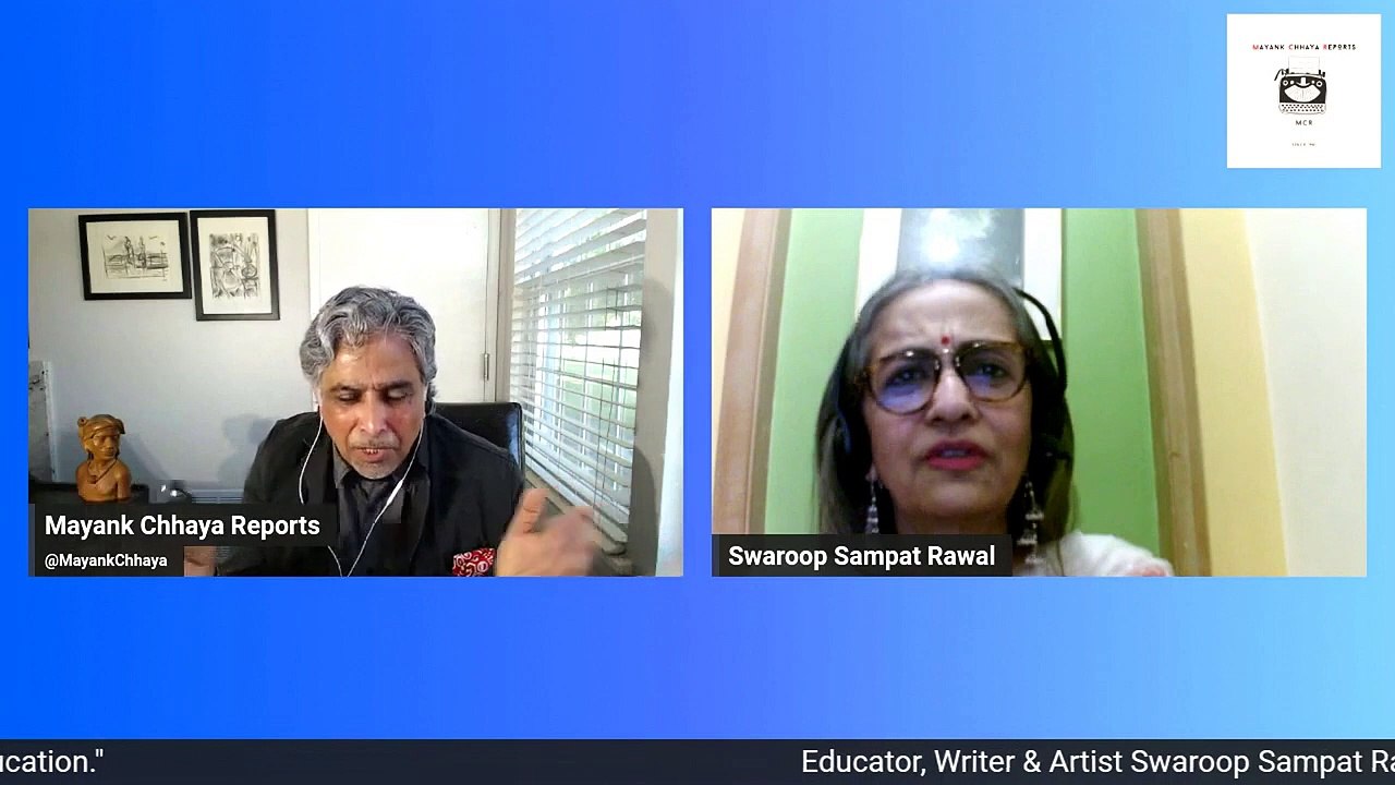 Mumbai-based educator Swaroop Sampat Rawal speaks with Mayank Chhaya on the concept of 'bagless education' | SAM Conversation