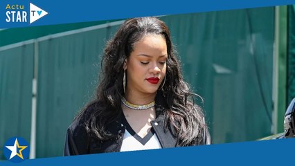 PHOTOS  Rihanna a accouché, première apparition du célèbre papa au visage qui en dit long