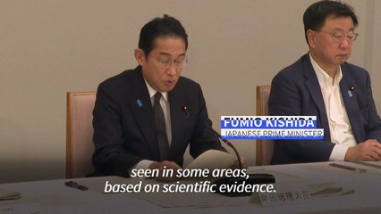 Japan PM urges removal of 'import restrictions' placed over Fukushima water release