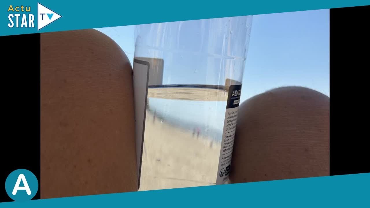 C'est du vol !  Un célèbre animateur choqué par le prix fou d'une bouteille d'eau à la plage, gro