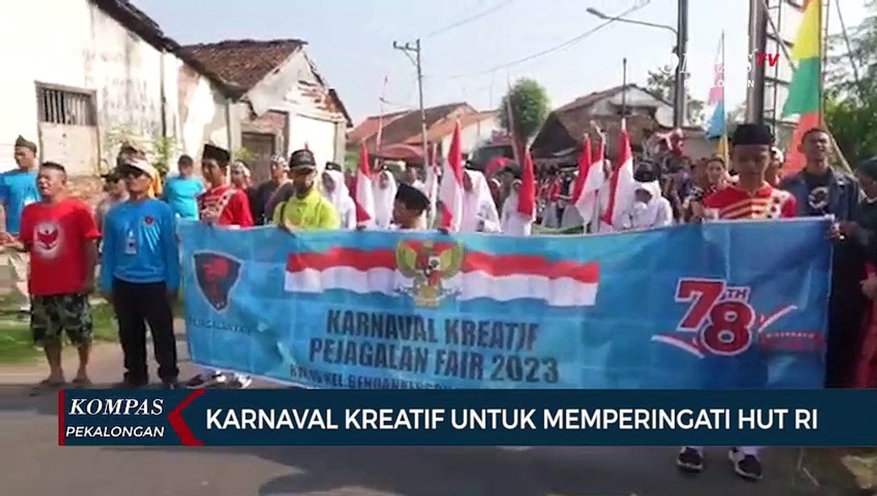 Karnaval Seni dan Budaya Meriahkan HUT RI ke-78 di Pekalongan