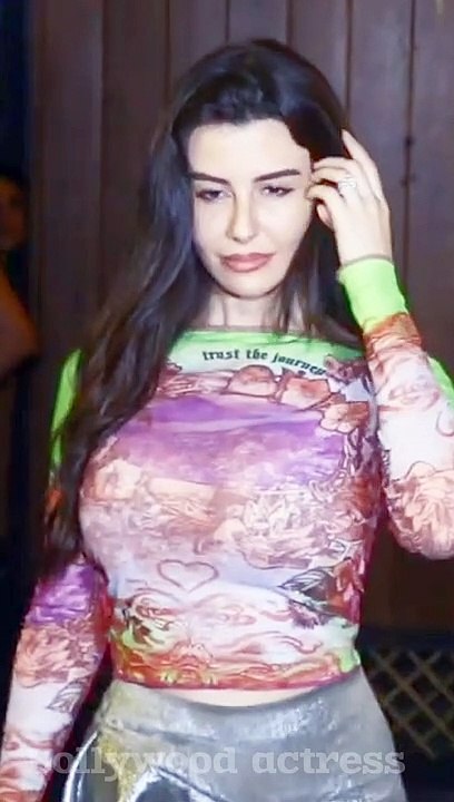"Giorgia Andriani Sizzles in Short Dress at Night Party "