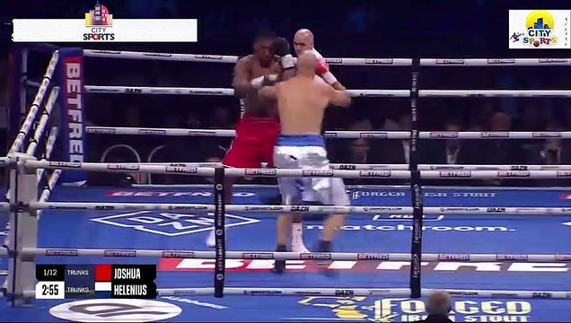 Anthony Joshua Knocks Robert Helenius To Set Up Blockbuster With Wilder