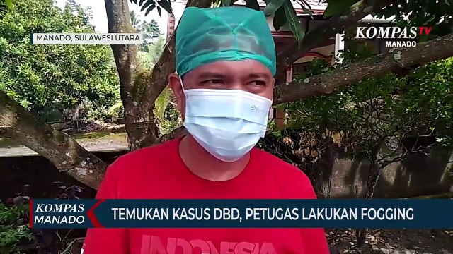 Cegah DBD, Petugas Kesehatan Lakukan Fogging