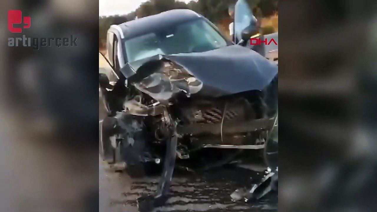 Oyuncu Olgun Şimşek, Bodrum'da trafik kazası ge...
