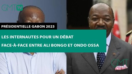 [#Reportage]  Présidentielle Gabon 2023 : les internautes pour débat face-à-face entre Ali Bongo et Ondo Ossa