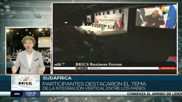 Participantes de la XV Cumbre de los Brics buscan alternativas frente a desafíos económicos